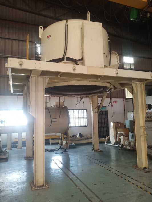 Used VFS / IPSEN Vertical Vacuum Furnace 72" Diameter x 60" High 2 Bar - Good Condition